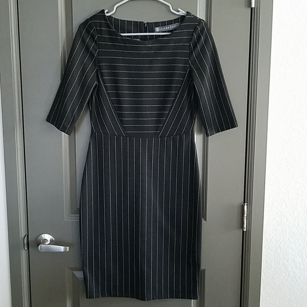 Hand washable stripe dress